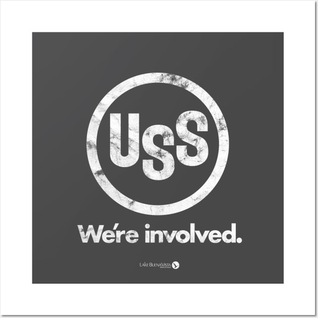 USS, we're involved Wall Art by RetroWDW